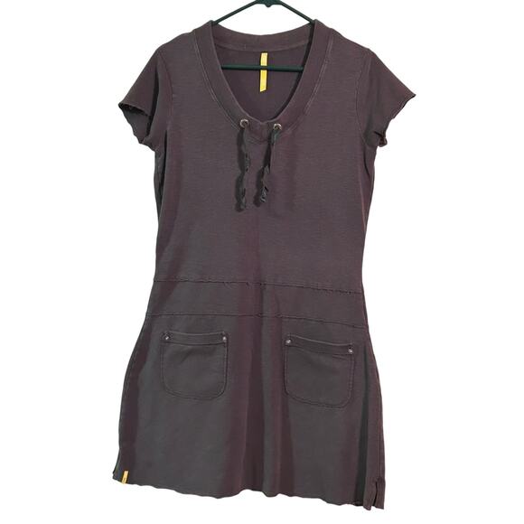 Lole Women's Drop Waist Gray Dress Size L - Picture 1 of 8